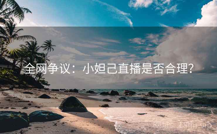 全网争议：小妲己直播是否合理？