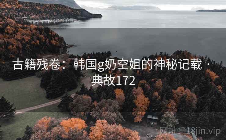 古籍残卷：韩国g奶空姐的神秘记载 · 典故172