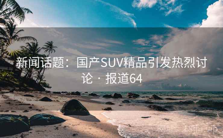 新闻话题：国产SUV精品引发热烈讨论 · 报道64